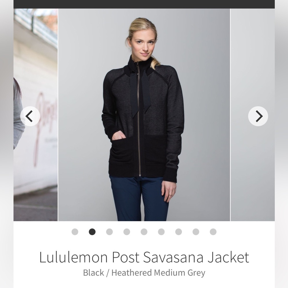 Lululemon, Post Savasana Jacket, reversible